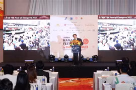 Celebran festival Kanagawa de Japón en ciudad vietnamita