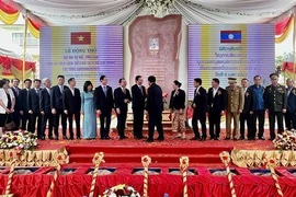 Renuevan zona de reliquias dedicada al Presidente Ho Chi Minh en Laos