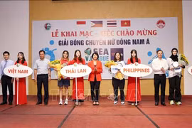 Inauguran Torneo de Voleibol Femenino del Sudeste Asiático en Vinh Phuc