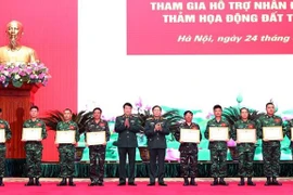 Elogian en Vietnam a fuerzas participantes en misiones de rescate en Turquía 