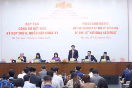 Clausuran sexto periodo de sesiones del Parlamento vietnamita