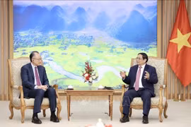 Premier vietnamita se reúne con vicepresidente de Socios de Infraestructura Global