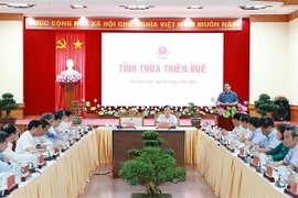 Premier urge a Thua Thien-Hue trabaja por convertirse en importante centro cultural y turístico