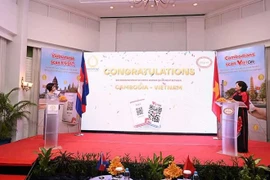 Lanzan sistema de pago transfronterizo de QR Vietnam - Camboya 