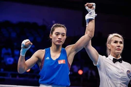 Boxeadora vietnamita hace historia en la arena mundial