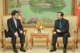 Vicepremier vietnamita recibe a dirigente de Corporación japonesa de Marubeni
