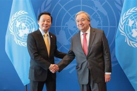  Vicepremier vietnamita se reúne con líderes mundiales en Nueva York