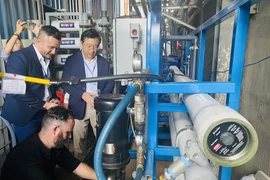 Transfieren tecnología de tratamiento de agua de Estados Unidos a Vietnam