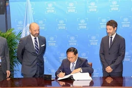 Vietnam firma Acuerdo sobre la Conservación y Uso Sostenible de Biodiversidad Marina 