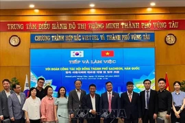 Vung Tau y la ciudad surcoreana de Sacheon fortalecen cooperación