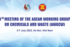 Grupo de trabajo de ASEAN sobre productos químicos y desechos se reunirá en Hanoi