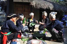 Costumbres de celebración del Tet de las etnias en la región del Noroeste