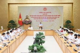 Premier preside reunión con asociación de empresas pequeñas y medianas vietnamitas