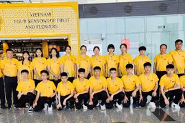 Conquista Vietnam medalla dorada en Torneo juvenil de tenis de mesa regional