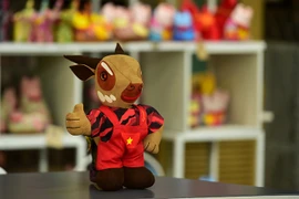 Cientos de peluches saola acompañan a los SEA Games 31