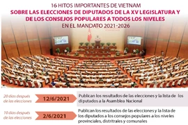 16 hitos importantes de Vietnam sobre las elecciones de diputados de la XV legislatura 