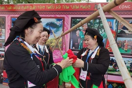 Trajes tradicionales de grupos étnicos de Vietnam relucen en Festival 