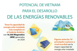 Potencial de Vietnam para el desarollo de las energías renovables