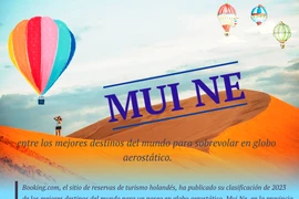 Mui Ne entre los mejores destinos del mundo para sobrevolar en globo aerostático