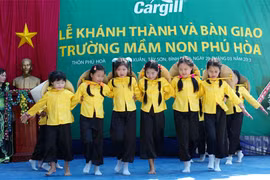  Grupo Cargill construirá dos escuelas en Vietnam