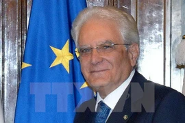 El presidente italiano Sergio Mattarella 