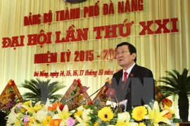 Presidente asiste a la asamblea partidista de Da Nang