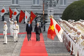 Líder partidista vietnamita concluye visita oficial en Japón