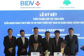 BIDV firma contrato de préstamo sindicado internacional