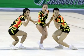 Logra Vietnam 10 medallas doradas en torneo asiático de aeróbic