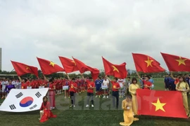Entrena Vietnam para ronda eliminatoria de fútbol olímpico
