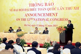 Vietnam invita a diplomáticos internacionales al XII Congreso Nacional de Partido