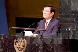 Ocupada agenda de presidente vietnamita al margen de Cumbre ONU