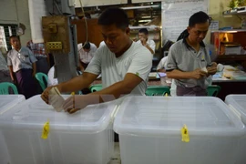 Celebran históricas elecciones en Myanmar