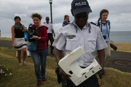 La ventanilla del avión que podría pertenecer al MH370 (Fuente: AFP/VNA)