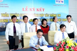 Rubrican VNA y Da Nang acuerdo de colaboración inform​ativa