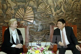 A pesar de la diversidad en la Religión, existen pocos conflictos religiosos en Vietnam, valoró la profesora Mary Ann Glendon (Fuente: VNA)