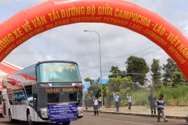 Inauguran vía de transporte trasfronterizo Cambodia-Laos-Vietnam
