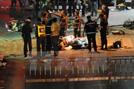 Al menos 10 personas implicadas en atentado de Bangkok