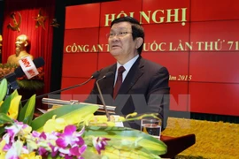 Sector de Seguridad Pública de Vietnam traza tareas para el 2016