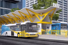 Ciudad Ho Chi Minh invierte 137 millones en buses de tránsito rápido