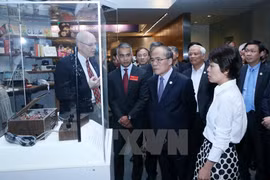 Presidente parlamentario vietnamita continúa agenda de visita en EE.UU