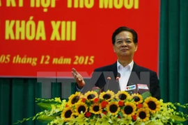 Premier se reúne con electores de Hai Phong