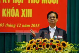 Premier se reúne con electores de Hai Phong