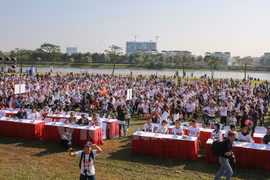 Maratón en Hanoi a favor de los niños desafortunados
