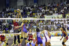 En Vietnam torneo asiático de clubes femeninos de voleibol