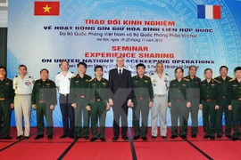 Vietnam y Francia intercambian experiencias en operaciones de paz de ONU