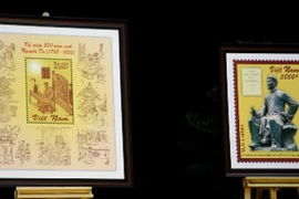 Publican especiales estampas en aniversario de natalicio de Nguyen Du
