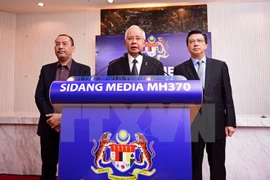 El premier malasio, Najib Razak, confirmó que los restos encontrados pertenencen al MH370 (Fuente: AFP/ VNA)