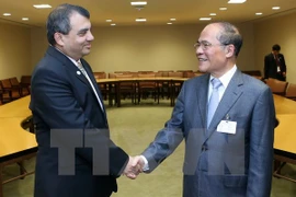 Líder parlamentario de Vietnam recibe a titular legislativo de China