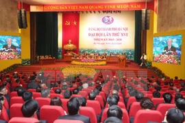 Inauguran XVI Asamblea del Comité partidista de Hanoi